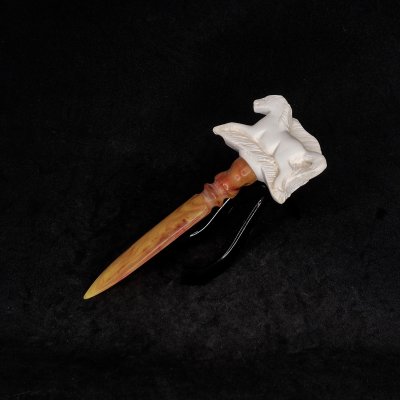 At Figürlü Lületaşı Zarf Açacağı - ZA101