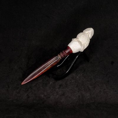 Baykuş Figürlü Lületaşı Zarf Açacağı - ZA106