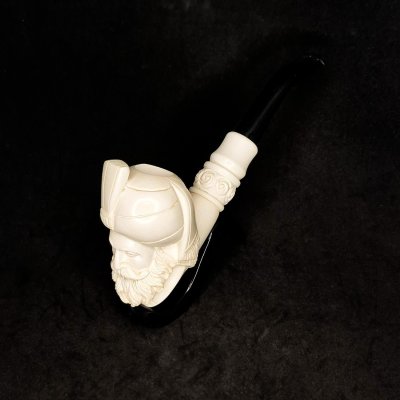 Türk Sultan Başı Lületaşı Pipo - 1065