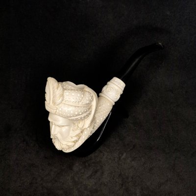 Türk Sultan Başı Lületaşı Pipo - 1040