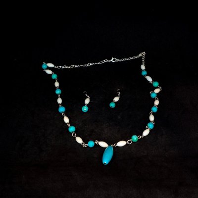 Lületaşı Kolye Küpe Set - KS20