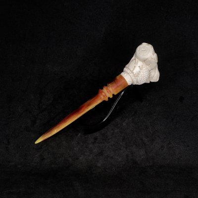 Şarap Tanrısı Figürlü Lületaşı Zarf Açacağı - ZA109