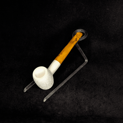 Poker Düz Saplı Lületaşı Pipo - 1009