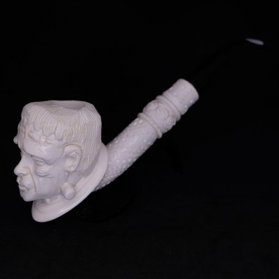 0044 Frankenstein Figürlü Lületaşı Pipo