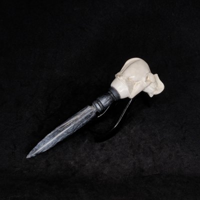 Fil Figürlü Lületaşı Zarf Açacağı - ZA103