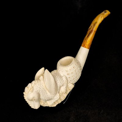 Dragon Figürlü Lületaşı Pipo - 1046