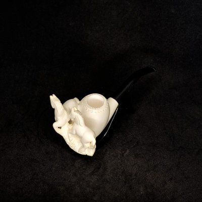 At Figürlü Lületaşı Pipo - 1028