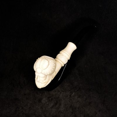 Türk Sultan Başı Lületaşı Pipo - 1056
