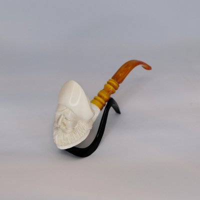 Korsan Figürlü Lületaşı Pipo - 783