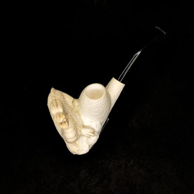 Dragon Figürlü Lületaşı Pipo - 1051