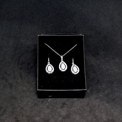 Lületaşı Kolye Küpe Set - KS12