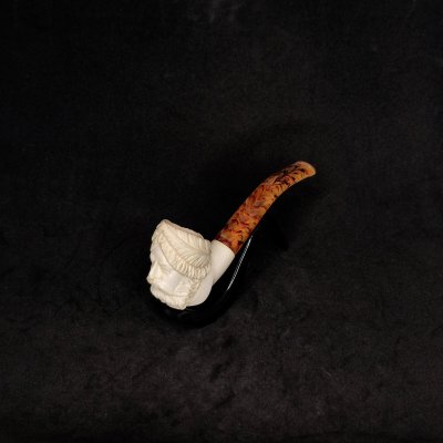 Zeus Figürlü Lületaşı Pipo - 1092