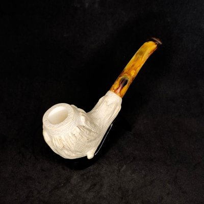 Budak Desenli Lületaşı Pipo - 1039